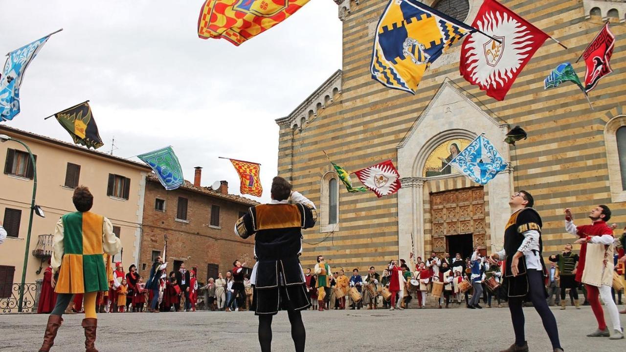 Il Loggione,Montepulciano Esperienza Toscana, 150 Mt Da Piazza Grande Exteriör bild